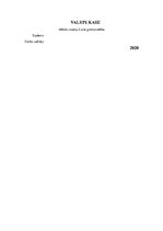 Referāts 'Valsts kase', 1.