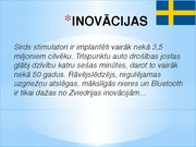Prezentācija 'Inovatīvā darbība un tās regulēšanas pieredze Zviedrijā', 13.
