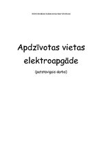 Paraugs 'Apdzīvotas vietas elektroapgāde', 1.