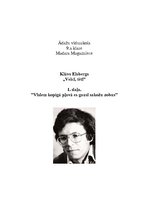 Referāts 'Klāva Elsberga dzejoļu krājums "Velci, tēti" analīze', 1.