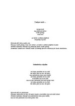 Referāts 'Klāva Elsberga dzejoļu krājums "Velci, tēti" analīze', 13.