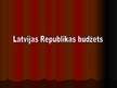 Prezentācija 'Latvijas Republikas budžets', 1.