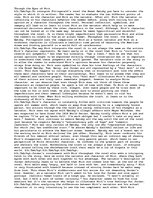 Eseja 'Through the Eyes of Nick', 1.