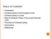 Prezentācija 'Conditions and Perspectives of the Cohesion Policy in the European Union: Latvia', 2.