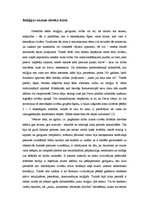 Referāts 'Reliģijas nozīme cilvēka dzīvē', 1.