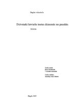 Referāts 'Dzīvnieki latviešu tautasdziesmās un pasakās', 1.