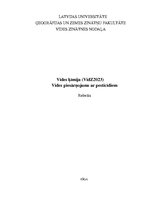 Referāts 'Vides piesārņojums ar pesticīdiem', 1.