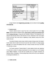 Konspekts 'Tourism Situation in Thailand', 6.