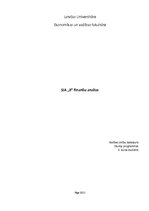 Referāts 'SIA "X" finanšu analīze', 1.