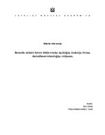 Konspekts 'Romiešu sadzīvē lietoto stikla trauku tipoloģija, funkcija, forma, darināšanas t', 1.