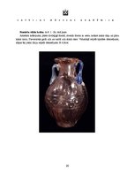 Konspekts 'Romiešu sadzīvē lietoto stikla trauku tipoloģija, funkcija, forma, darināšanas t', 8.