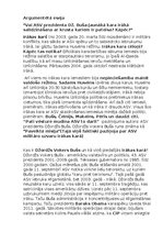 Eseja 'Vai ASV prezidenta Dž. Buša-jaunākā kara Irākā salīdzināšana ar krusta kariem ir', 1.