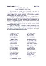 Eseja 'Svešā pasaule', 1.