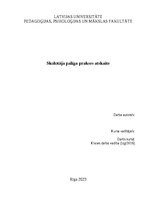 Prakses atskaite 'Prakses atskaite kursā Klases darba vadība (KDV)', 1.