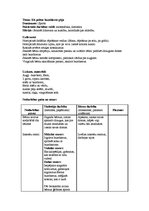 Konspekts 'Kvalifikācijas eksāmena nodarbība pirmsskolā', 1.