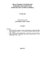 Konspekts 'Reklāma', 1.