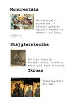 Konspekts 'Tēlotājmākslas veidi', 4.