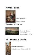 Konspekts 'Tēlotājmākslas veidi', 10.