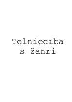 Konspekts 'Tēlotājmākslas veidi', 22.