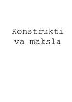 Konspekts 'Tēlotājmākslas veidi', 34.