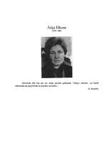 Konspekts 'Ārija Elksne', 1.