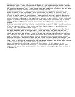 Eseja 'A Fitness Appraisal', 1.