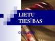 Prezentācija 'Lietu tiesības', 1.