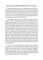 Eseja 'Why Exactly Great Britain Industrialized in the 18th Century?', 1.