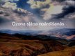 Prezentācija 'Ozona slāņa noārdīšanās', 1.