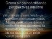 Prezentācija 'Ozona slāņa noārdīšanās', 15.