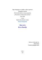 Konspekts 'Roberts Fišers "Mācīsim bērniem domāt"', 1.