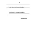 Diplomdarbs 'Pamatnosacījumi pirmsskolēna veiksmīgai mācību darbības uzsākšanai skolā', 76.