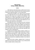 Eseja 'Trīsvienība - ticība, cerība un mīlestība', 1.