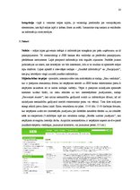 Referāts 'SEB bankas, Swedbank un Parex bankas mājas lapu analīze', 20.