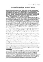 Eseja 'Viljama Šekspīra lugas "Hamlets" analīze', 1.
