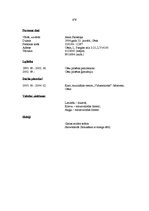 Paraugs 'Curriculum Vitae', 1.