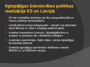 Referāts 'Ilgtspējīgas būvniecības teorētiskie un praktiskie aspekti Latvijā', 46.