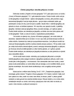 Referāts 'Cilvēka ģeogrāfijas aktuālās pētījuma tēmas', 1.