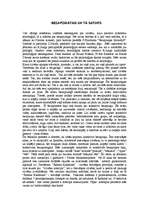 Eseja 'Bezapzinātais un tā saturs', 1.