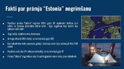 Prezentācija 'Prāmja "Estonia" katastrofa', 3.