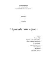 Referāts 'Līgumsoda raksturojums', 1.