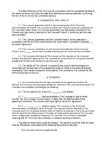 Paraugs 'License Agreement', 3.