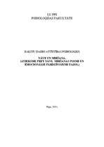 Eseja 'Attieksme pret nāvi', 1.