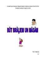 Eseja 'Retardēto bērnu brāļi un māsas', 1.