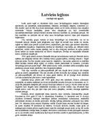 Eseja 'Latviešu leģions - varoņi vai upuri', 1.