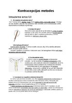 Konspekts 'Kontracepcijas metodes', 1.