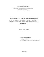 Diplomdarbs 'Burvju un raganu prāvu teorētiskais pamatojums P.Einhorna un H.Samsona darbos', 1.