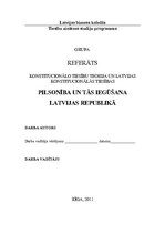 Referāts 'Pilsonība un tās iegūšana', 1.