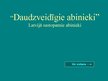 Prezentācija 'Daudzveidīgie abinieki', 1.