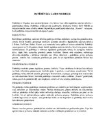 Konspekts 'Patērētāja gaidu modelis', 1.